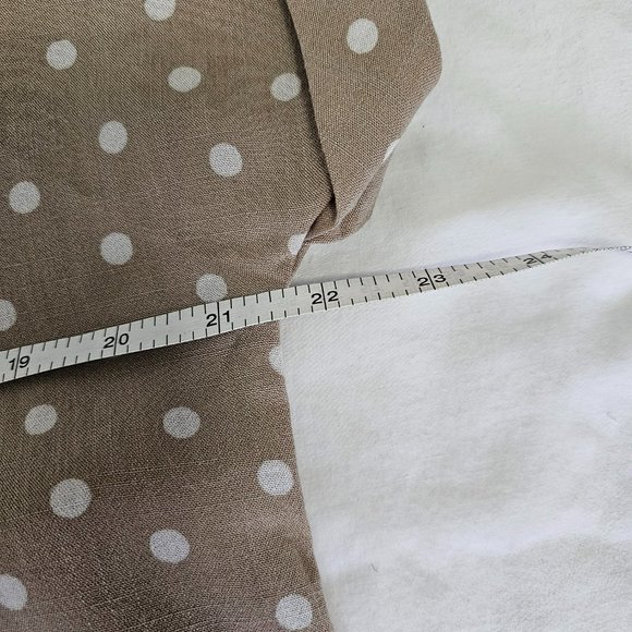 GUC Rachel Roy Short sleeve Polka Dot top in Size Large - Picture 3 of 3